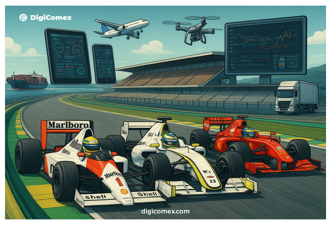 Aprendendo comex com a fórmula 1