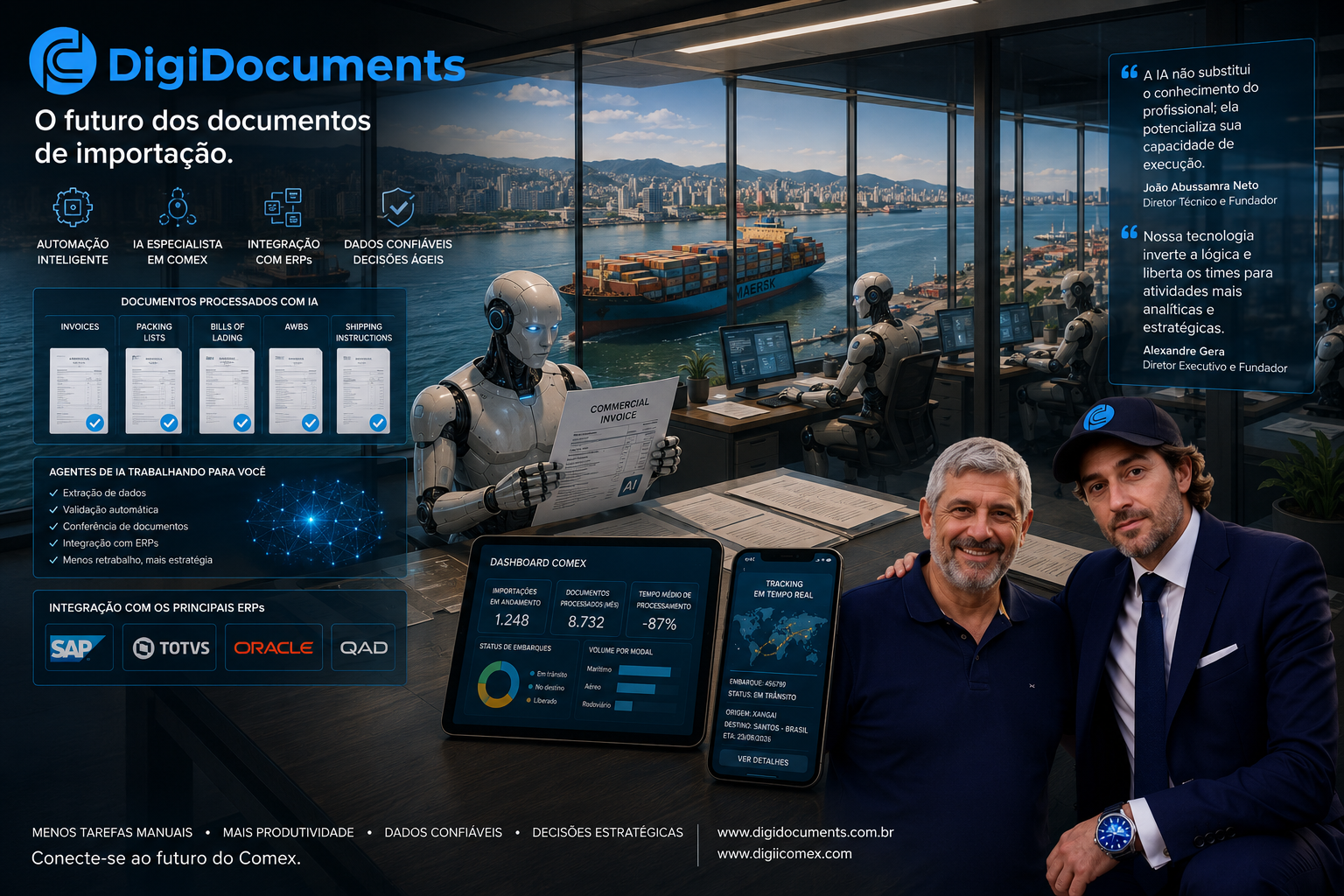 Sua empresa tem muitos documentos de importação para ler, digitar, conferir?